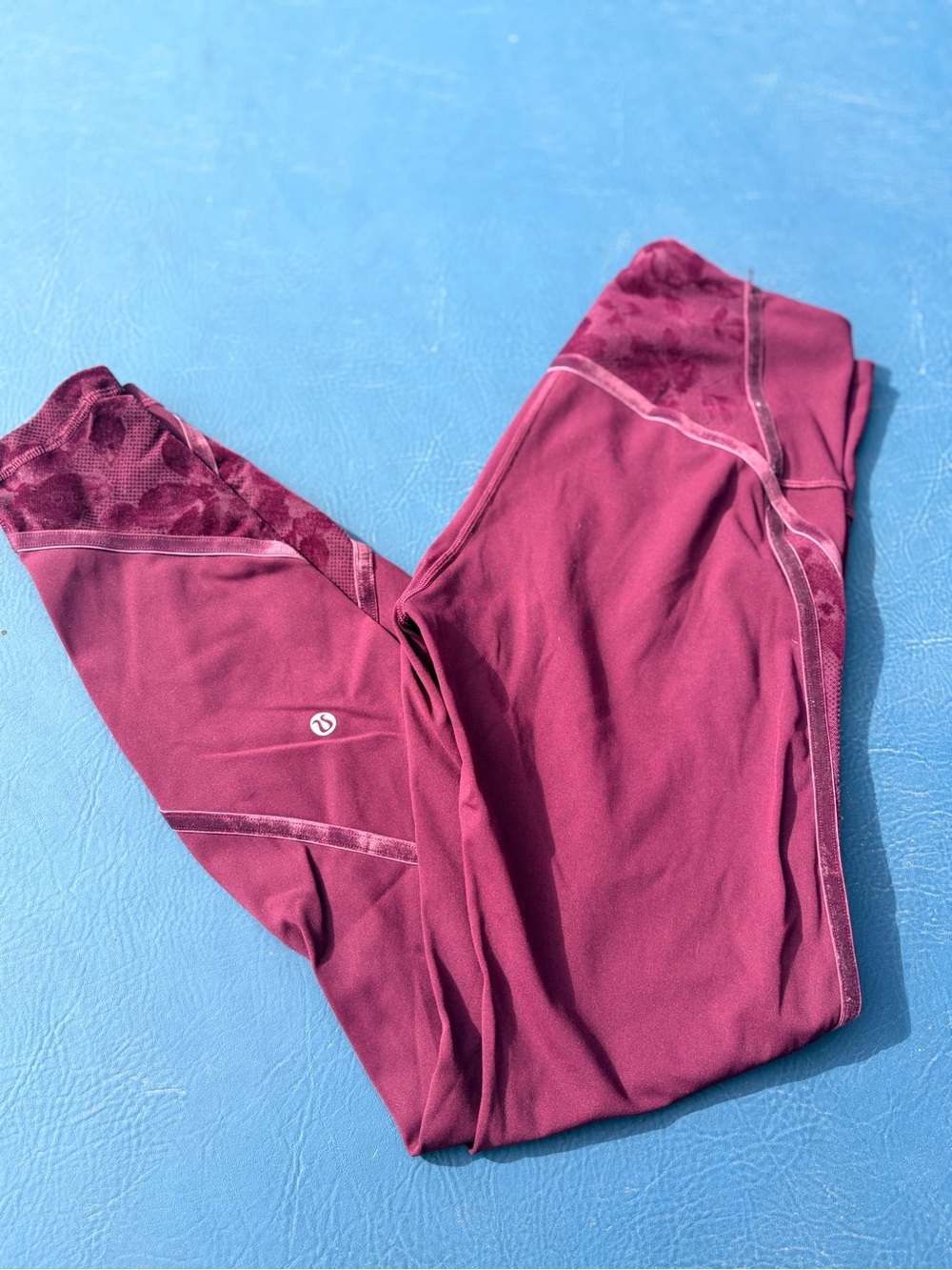 LULULEMON DARK ADOBE WUNDER UNDER tights SIZE 8
